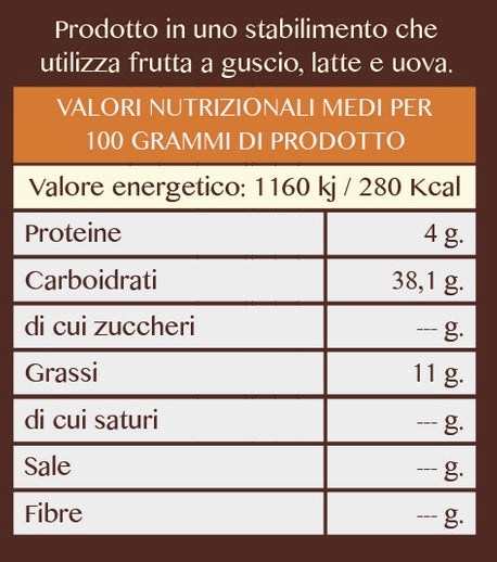 6 Torte Nocciola Surgelate senza glutine