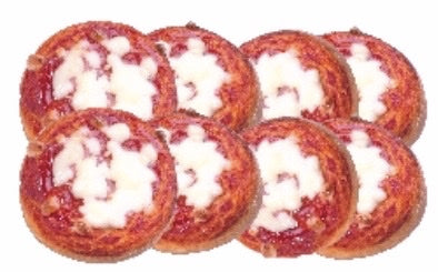 80 Pizzette, Mini Pizza Margherita senza glutine, prodotto surgelato, Gluteen free - ingrosso (Copia)