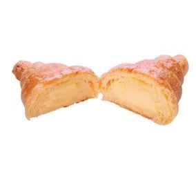 10 Cornetti Surgelati a crema senza Glutine, Free Gluteen e senza lattosio - 10 Pezzi