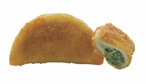 20 Calzoni Spinaci e mozzarella senza glutine, prodotto surgelato, Gluteen free - ingrosso